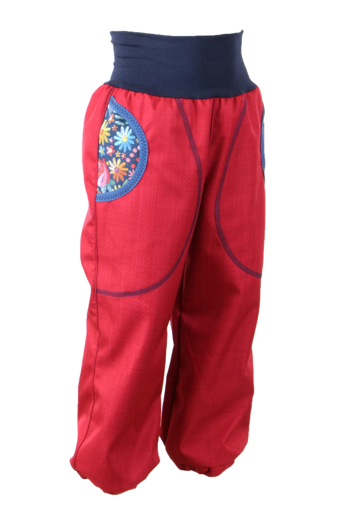 Softshellové kalhoty pro holky Rýbrcoul