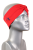 Turbanová čelenka Rýbrcoul - červená